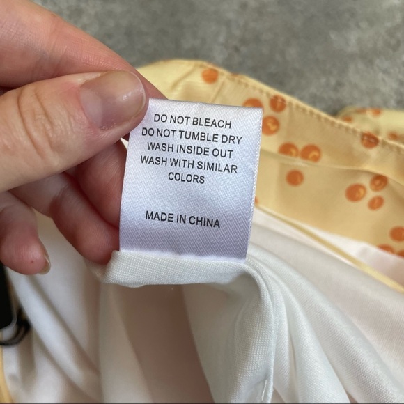 Nasty Gal Love & Other Things Yellow Hitting The Spot Side Ruched Mini Skirt NWT - Picture 8 of 9